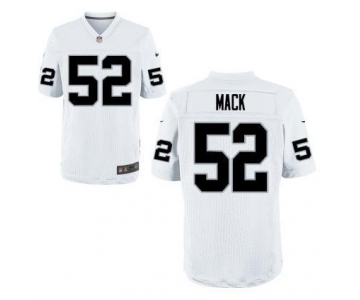 nike nfl jerseys oakland raiders #52 mack white[Elite]