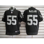 nike nfl jerseys oakland raiders #55 mcclain black[elite]