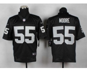 nike nfl jerseys oakland raiders #55 moore black[Elite][moore]