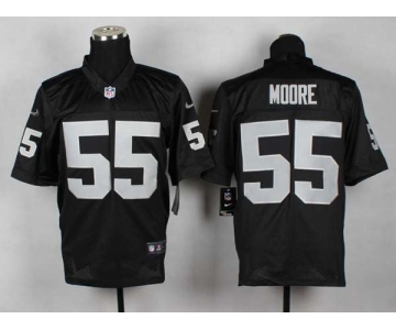 nike nfl jerseys oakland raiders #55 moore black[Elite][moore]