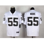 nike nfl jerseys oakland raiders #55 moore white[Elite][moore]