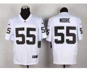 nike nfl jerseys oakland raiders #55 moore white[Elite][moore]