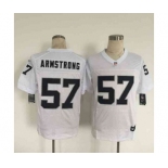 nike nfl jerseys oakland raiders #57 armstrong white[Elite][armstrong]