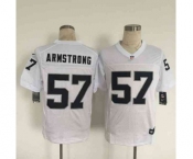 nike nfl jerseys oakland raiders #57 armstrong white[Elite][armstrong]