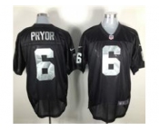 nike nfl jerseys oakland raiders #6 terrelle pryor black[elite]