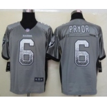 nike nfl jerseys oakland raiders #6 terrelle pryor grey[Elite drift fashion]