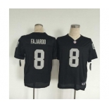 nike nfl jerseys oakland raiders #8 fajardo black[Elite][fajardo]