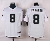 nike nfl jerseys oakland raiders #8 fajardo white[Elite][fajardo]