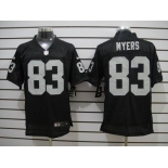 nike nfl jerseys oakland raiders #83 ted hendricks black[Elite]