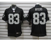 nike nfl jerseys oakland raiders #83 ted hendricks black[Elite]