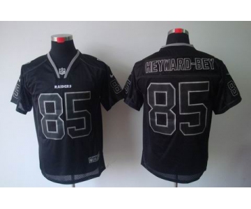 nike nfl jerseys oakland raiders #85 heyward-bey black[Elite lights out]