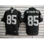 nike nfl jerseys oakland raiders #85 heyward-bey black[elite]