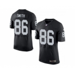 nike nfl jerseys oakland raiders #86 lee smith black[2015 new Elite]