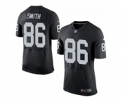 nike nfl jerseys oakland raiders #86 lee smith black[2015 new Elite]