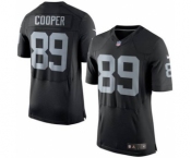 nike nfl jerseys oakland raiders #89 cooper black[2015 new Elite][cooper]