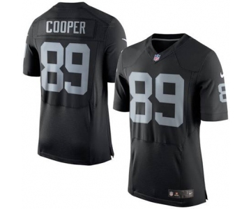 nike nfl jerseys oakland raiders #89 cooper black[2015 new Elite][cooper]