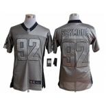 nike nfl jerseys oakland raiders #92 seymour grey[Elite shadow]