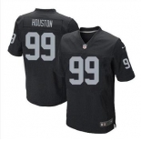 nike nfl jerseys oakland raiders #99 houston black[Elite]