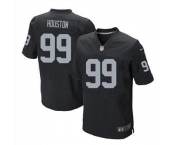 nike nfl jerseys oakland raiders #99 houston black[Elite]