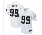 nike nfl jerseys oakland raiders #99 houston white[Elite]