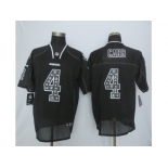 nike oakland raiders #4 derek carr black jerseys[lights out elite]