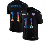 Las Vegas Raiders #11 Henry Ruggs III Men's Nike Multi-Color Black 2020 NFL Crucial Catch Vapor Untouchable Limited Jersey