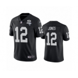 Las Vegas Raiders #12 Zay Jones Black 2020 Inaugural Season Vapor Limited Jersey