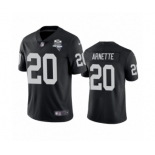 Las Vegas Raiders #20 Damon Arnette Black 2020 Inaugural Season Vapor Limited Jersey