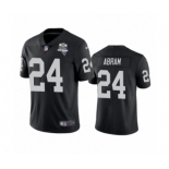 Las Vegas Raiders #24 Johnathan Abram Black 2020 Inaugural Season Vapor Limited Jersey