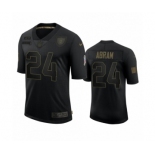 Las Vegas Raiders #24 Johnathan Abram Black 2020 Salute to Service Limited Jersey