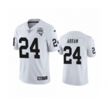 Las Vegas Raiders #24 Johnathan Abram White 2020 Inaugural Season Vapor Limited Jersey