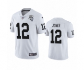 Las Vegas Raiders #24 Zay Jones White 2020 Inaugural Season Vapor Limited Jersey