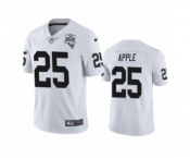 Las Vegas Raiders #25 Eli Apple White 2020 Inaugural Season Vapor Limited Jersey