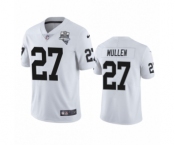 Las Vegas Raiders #27 Trayvon Mullen White 2020 Inaugural Season Vapor Limited Jersey