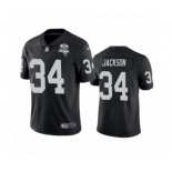 Las Vegas Raiders #34 Bo Jackson Black 2020 Inaugural Season Vapor Limited Jersey