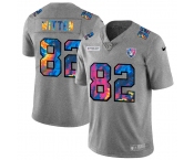 Las Vegas Raiders #82 Jason Witten Men's Nike Multi-Color 2020 NFL Crucial Catch NFL Jersey Greyheather