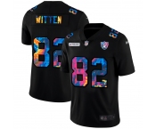 Las Vegas Raiders #82 Jason Witten Men's Nike Multi-Color Black 2020 NFL Crucial Catch Vapor Untouchable Limited Jersey