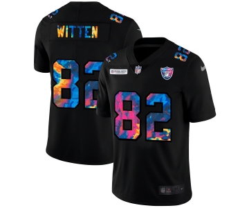 Las Vegas Raiders #82 Jason Witten Men's Nike Multi-Color Black 2020 NFL Crucial Catch Vapor Untouchable Limited Jersey