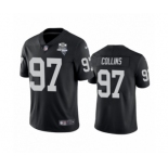 Las Vegas Raiders #97 Maliek Collins Black 2020 Inaugural Season Vapor Limited Jersey