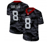 Men New Nike Oakland Raiders #8 Mariota 2020 Nike 2ndCamo Salute to Service Limited