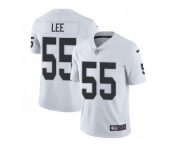 Men Nike Oakland Raiders #55 Marquel Lee White Vapor Untouchable Limited Player NFL Jersey