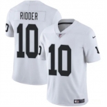 Men's Las Vegas Raiders #10 Desmond Ridder White 2024 Vapor Stitched Football Jersey