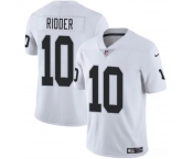 Men's Las Vegas Raiders #10 Desmond Ridder White 2024 Vapor Stitched Football Jersey