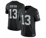 Men's Las Vegas Raiders #13 Hunter Renfrow Black 2023 F.U.S.E Vapor Untouchable Stitched Football Jersey