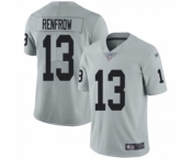 Men's Las Vegas Raiders #13 Hunter Renfrow Grey Vapor Untouchable Limited Stitched NFL Jersey