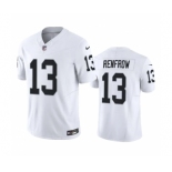 Men's Las Vegas Raiders #13 Hunter Renfrow White 2023 F.U.S.E Vapor Untouchable Stitched Football Jersey