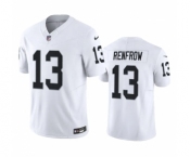 Men's Las Vegas Raiders #13 Hunter Renfrow White 2023 F.U.S.E Vapor Untouchable Stitched Football Jersey