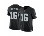 Men's Las Vegas Raiders #16 Jakobi Meyers Black 2023 F.U.S.E Vapor Untouchable Football Stitched Jersey