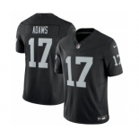 Men's Las Vegas Raiders #17 Davante Adams Black 2023 F.U.S.E Vapor Untouchable Stitched Football Jersey