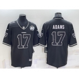 Men's Las Vegas Raiders #17 Davante Adams Black Shadow 2021 Vapor Untouchable Stitched Nike Limited Jersey